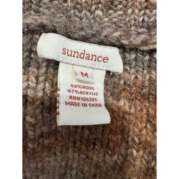 Sundace Striped Knit Cardigan , Cozy Button Down, Shawl Collar, Casual Chic - Picture 6 of 7